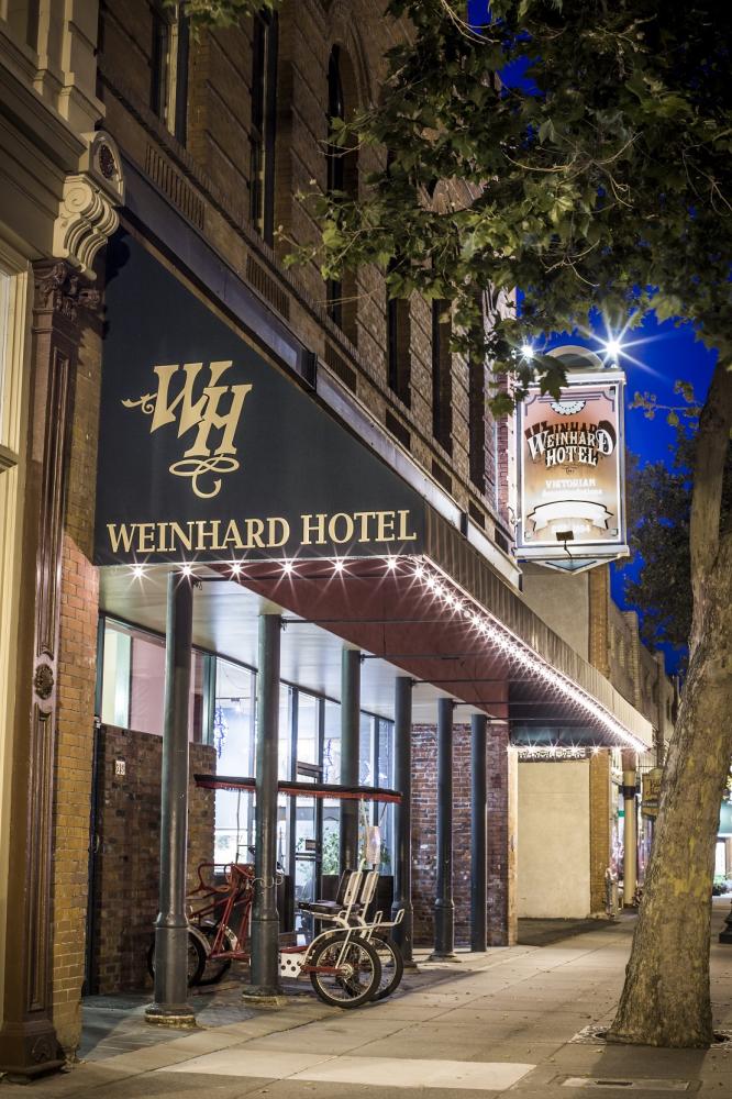 The Weinhard Hotel twilight picture