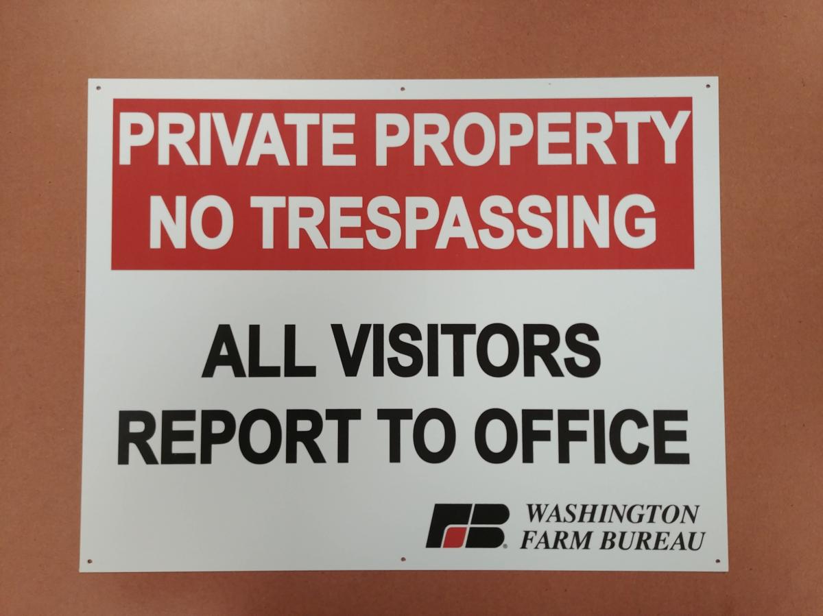 All Visitors Report to Office